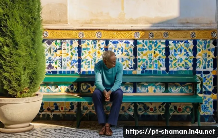 무속과 라이프 코칭 - **Prompt:** A serene young adult, dressed in a stylish yet modest long-sleeved top and comfortable t...